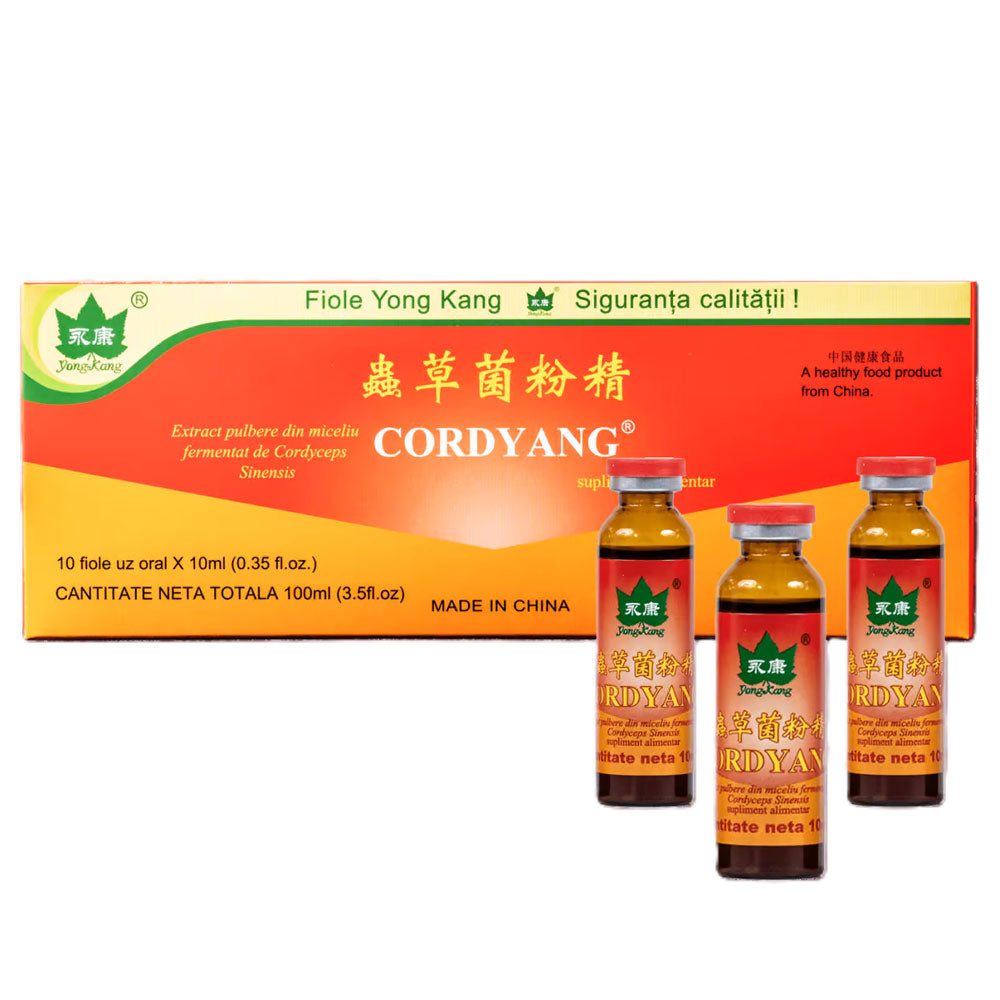 Cordyang Cordiceps Sinensis extract, 10 fiole, Yongkang International China