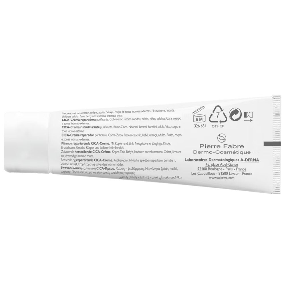 Crema reparatoare Piele Iritata Cica Dermalibour, 50ml, A-Derma