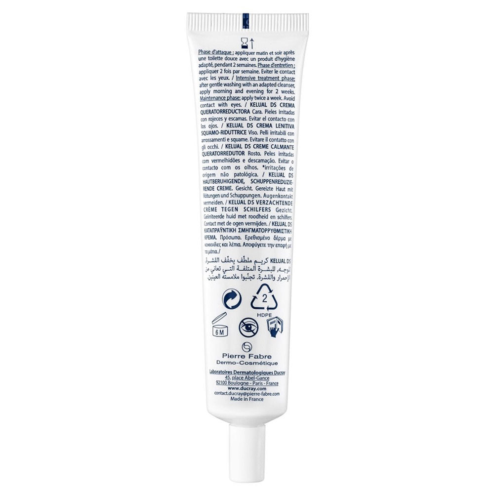Crema pentru reducerea scuamelor Kelual DS, 40ml, Ducray