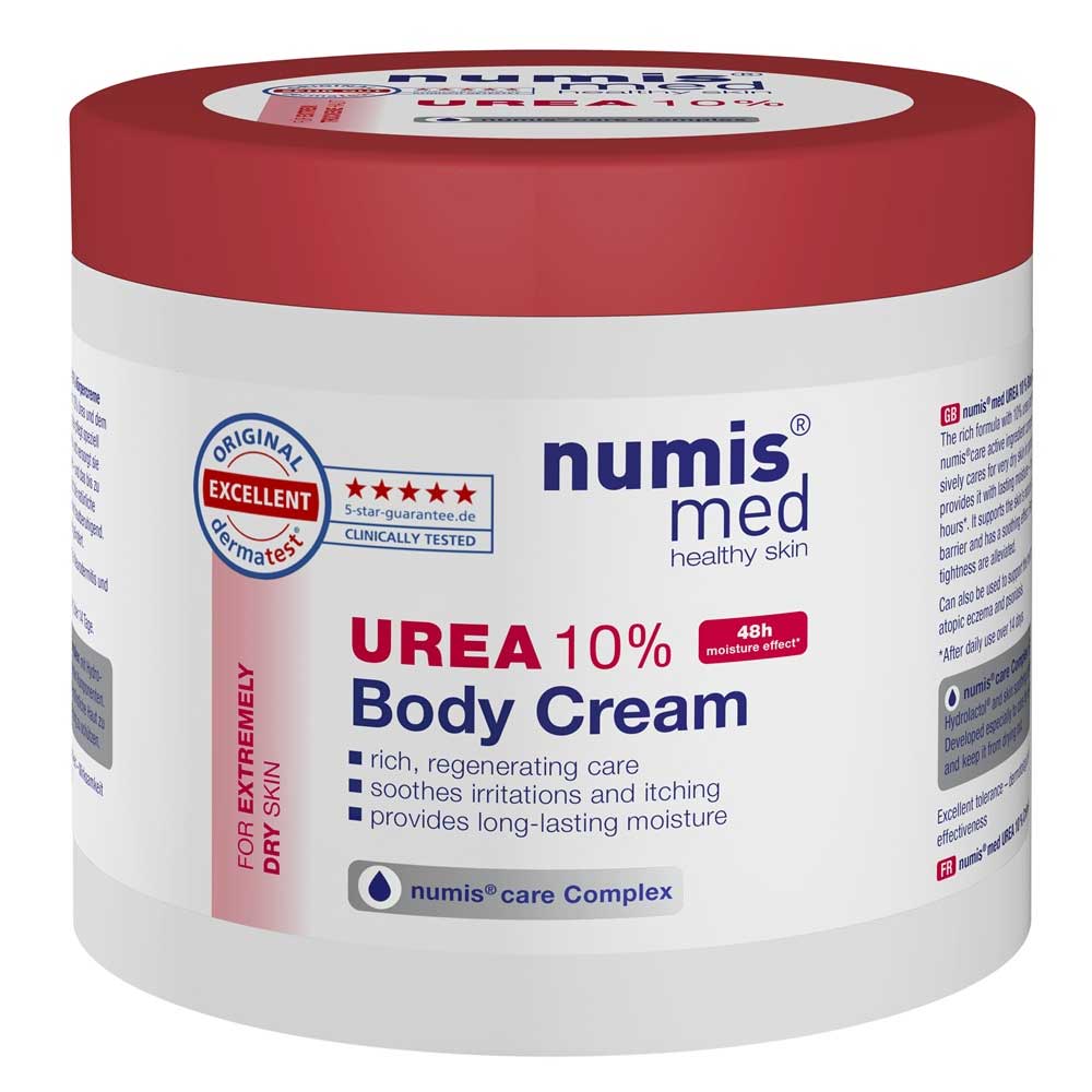 Crema de corp cu uree 10%, 400 ml, Numismed