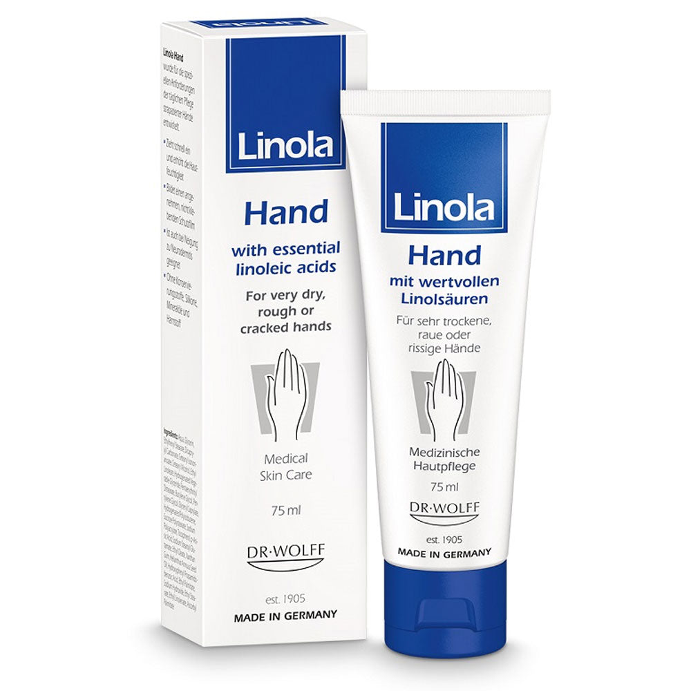 Crema de maini pentru Piele Uscata Linola, 75 ml, Dr. Kurt Wolff
