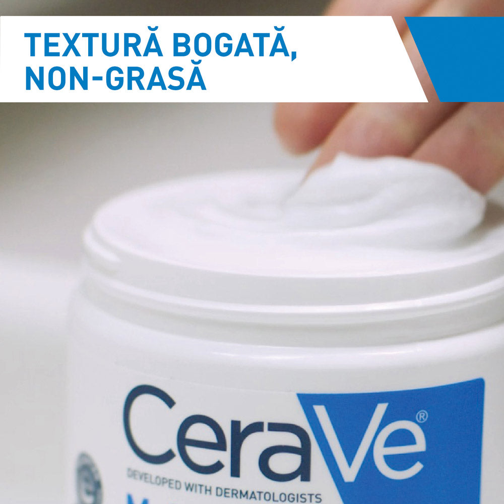 Crema hidratanta pentru fata si corp piele uscata si foarte uscata, 340g, CeraVe