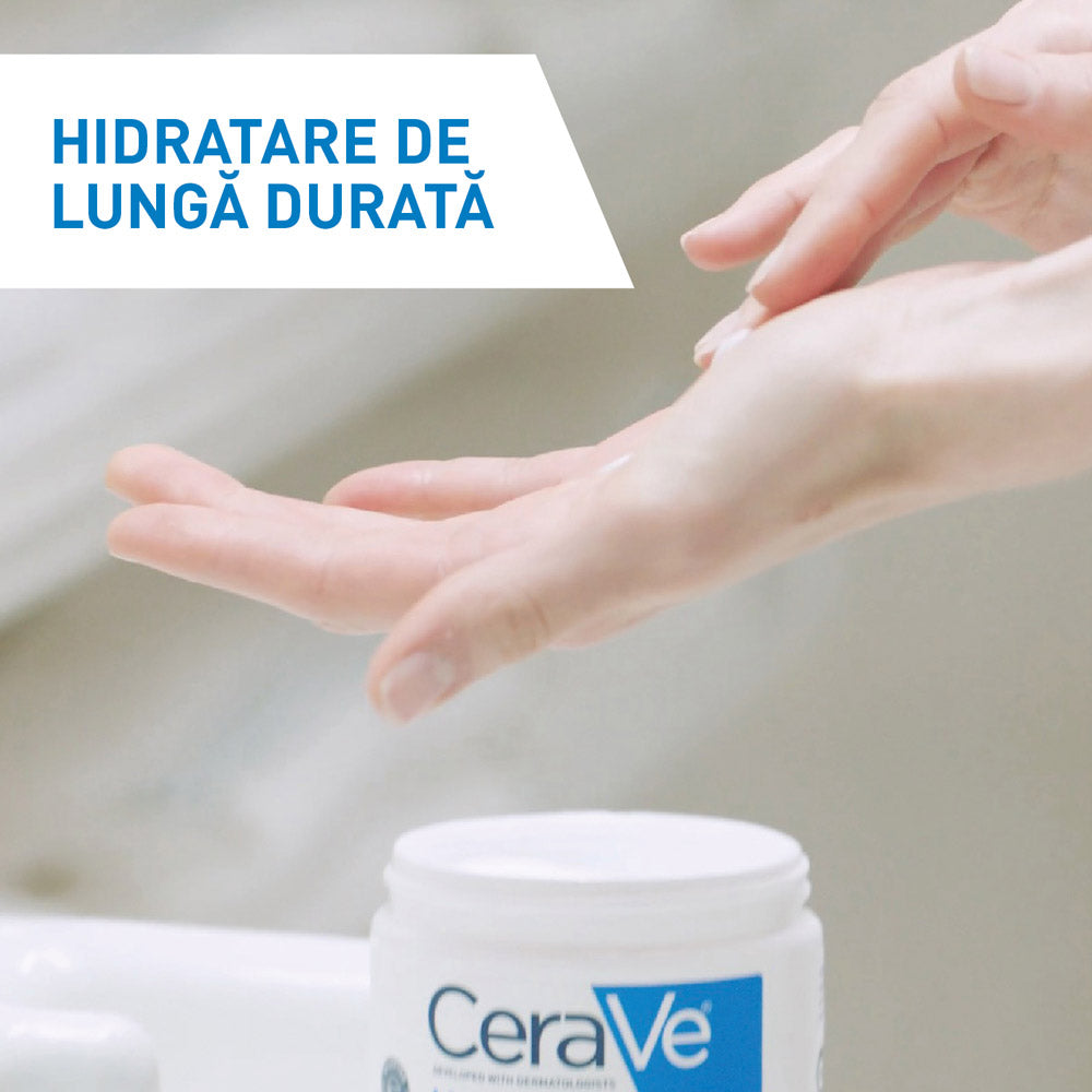 Crema hidratanta pentru fata si corp piele uscata si foarte uscata, 340g, CeraVe