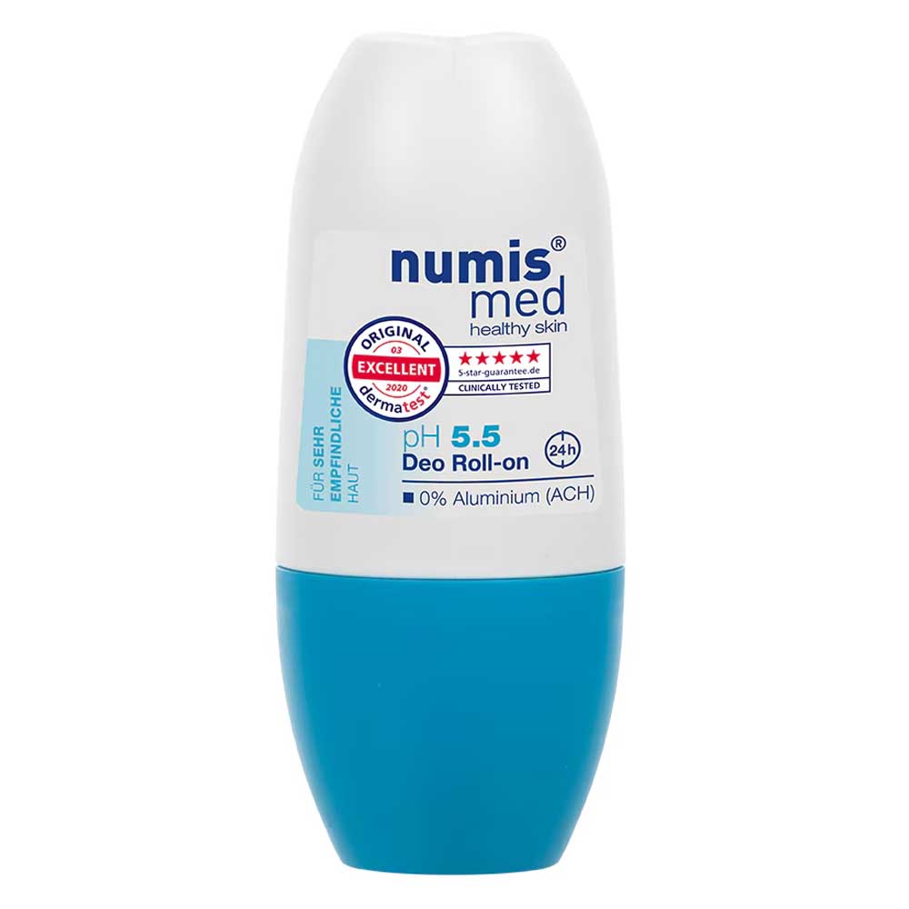 Deodorant roll-on Sensitiv PH 5.5, 50 ml, Numismed