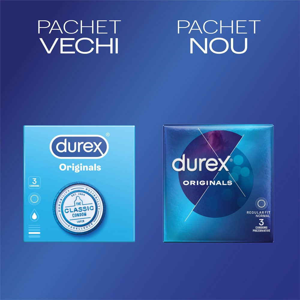 Prezervative Classic, 3 Bucati, Durex
