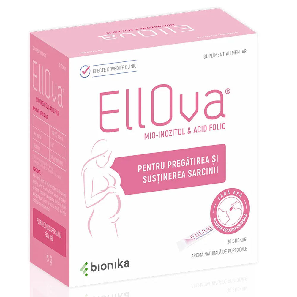 Ellova pulbere orodispersabila, 30 stickuri, Bionika