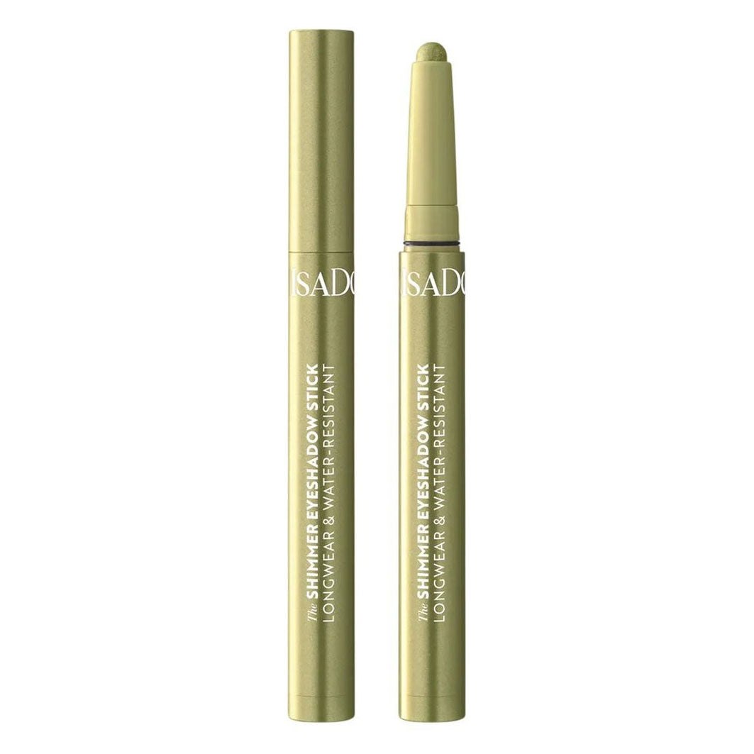 Fard de pleoape Shimmer Eyeshadow Stick, 45 Green Shimmer, 1.2 g, IsaDora