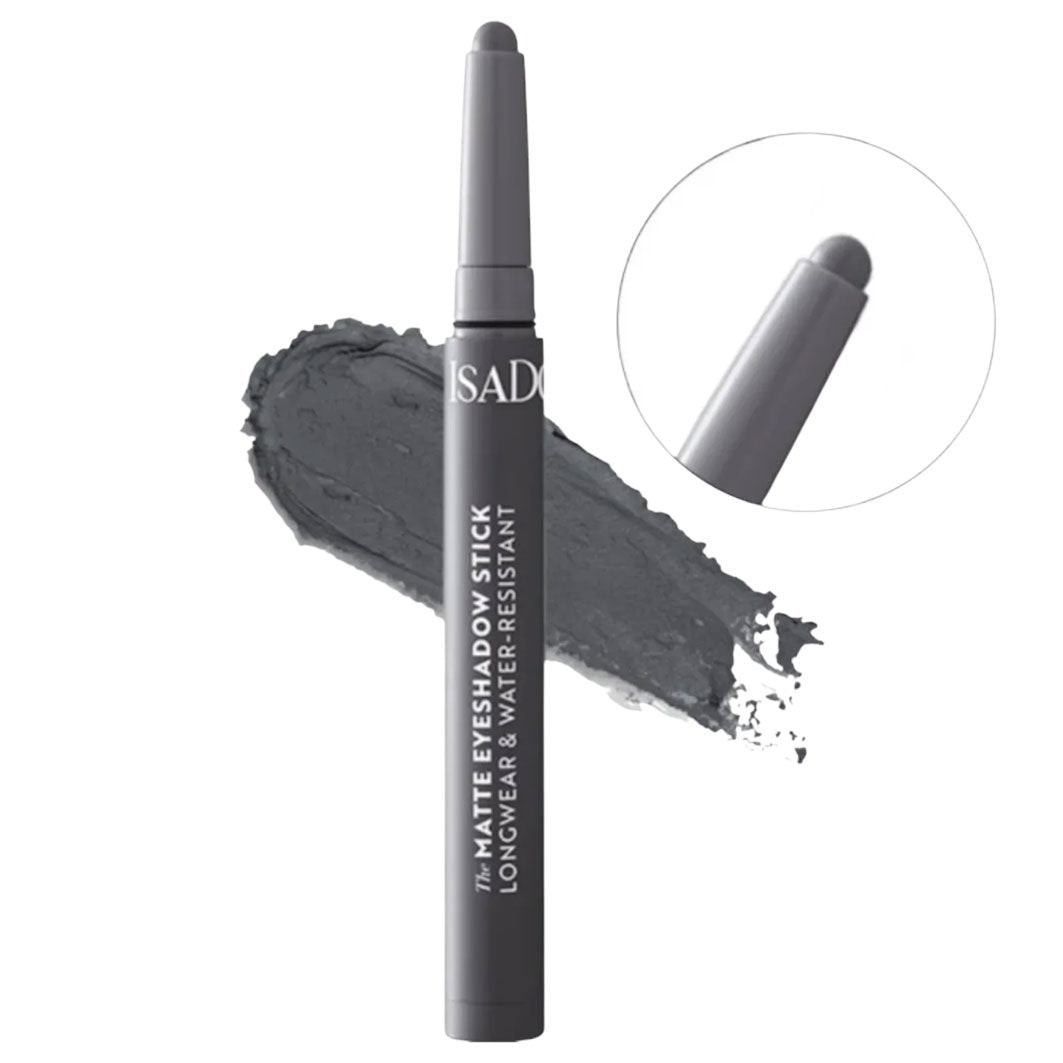 Fard de pleoape stick The Matte Eyeshadow Stick, 64 Smoky Grey, 1.2 g, IsaDora