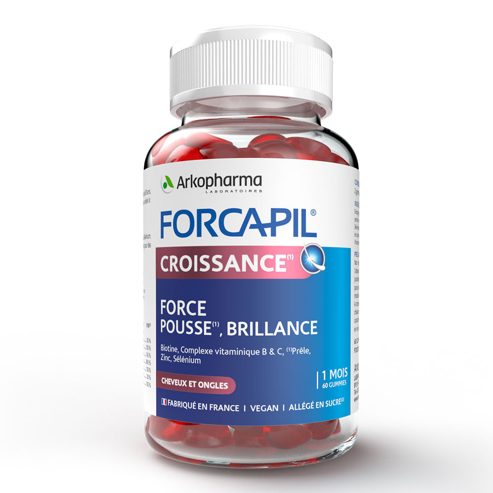 Forcapil pentru cresterea parului, 60 jeleuri, Arkopharma