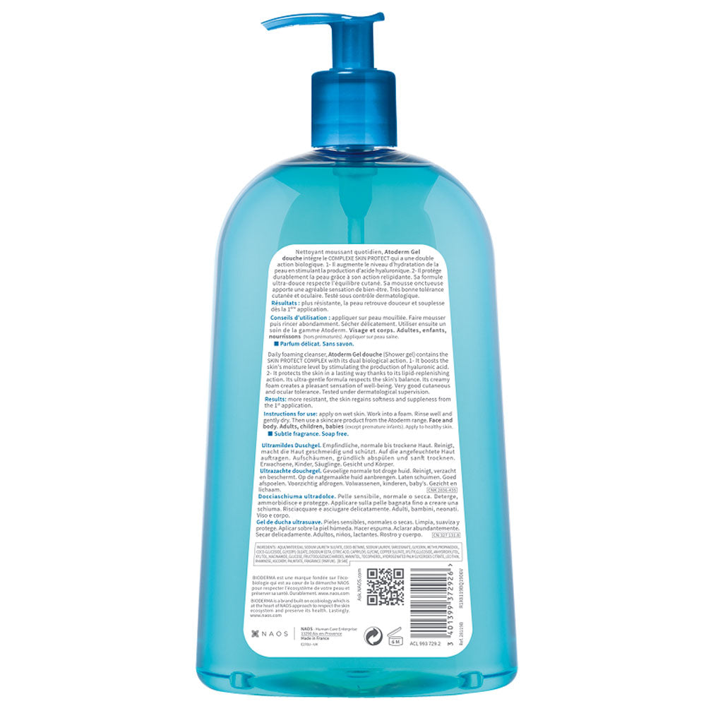 Gel de dus Atoderm, 1000ml, Bioderma