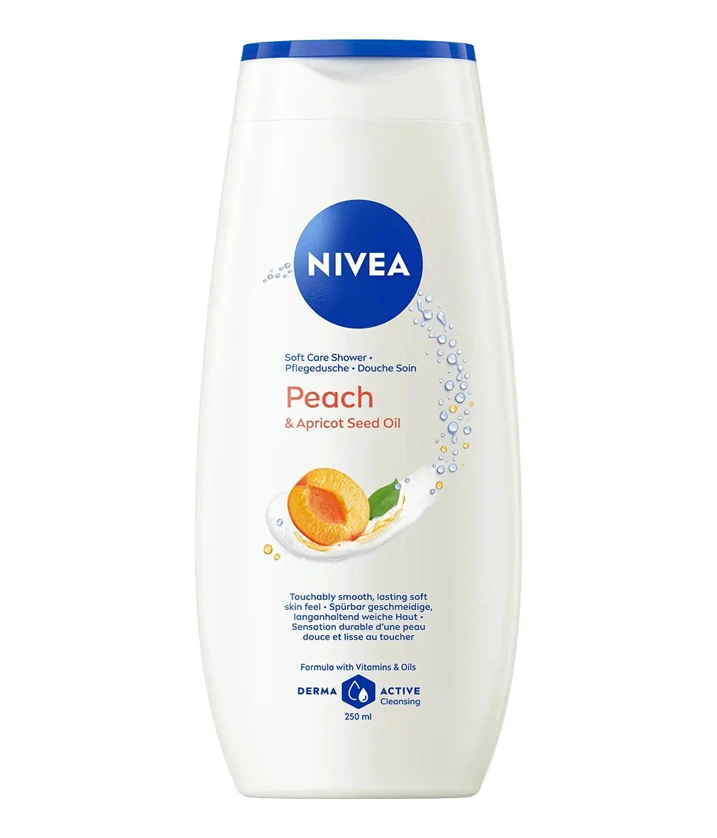 Gel de dus Peach & Apricot Seed Oil, 250 ml, Nivea