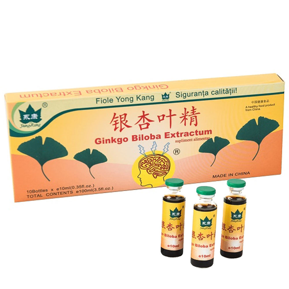 Fiole Ginkgo Biloba 10ml, 10 Fiole Buvabile, Yongkang China