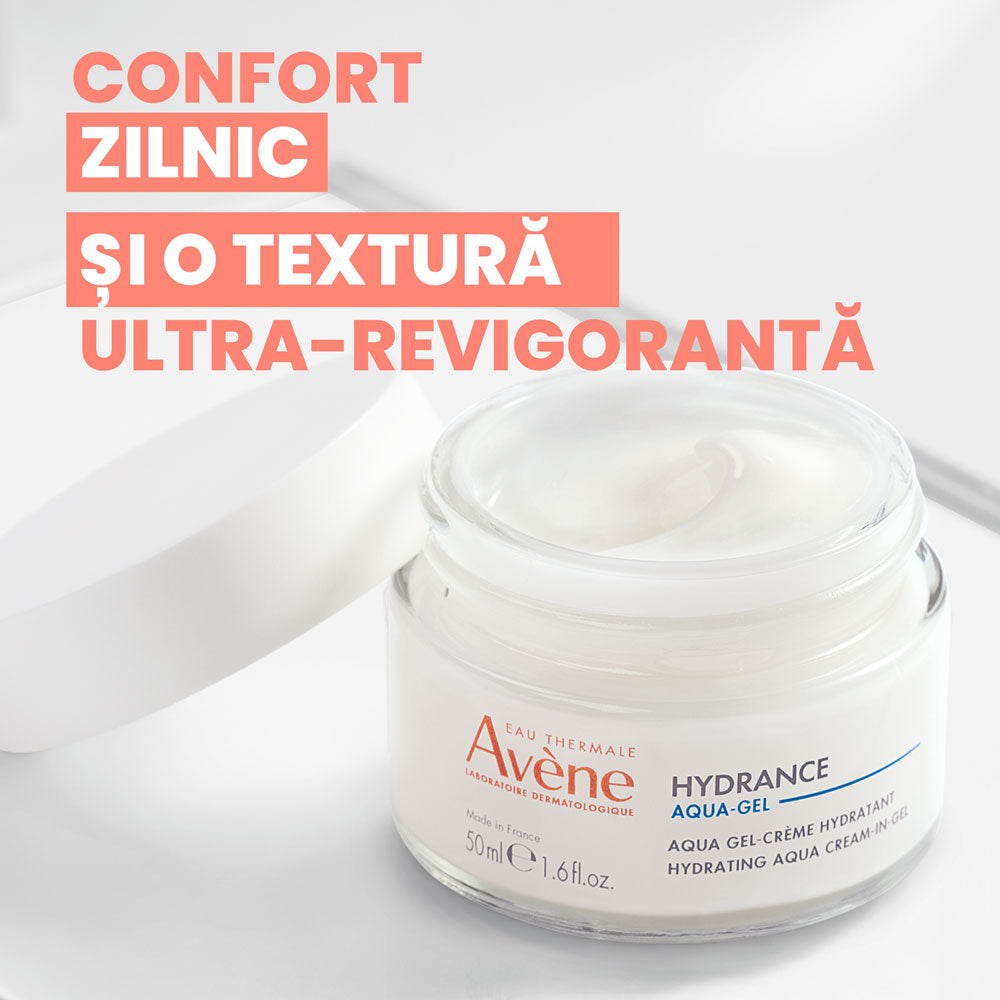Gel crema hidratant Hydrance Aqua Gel, 50ml, Avene