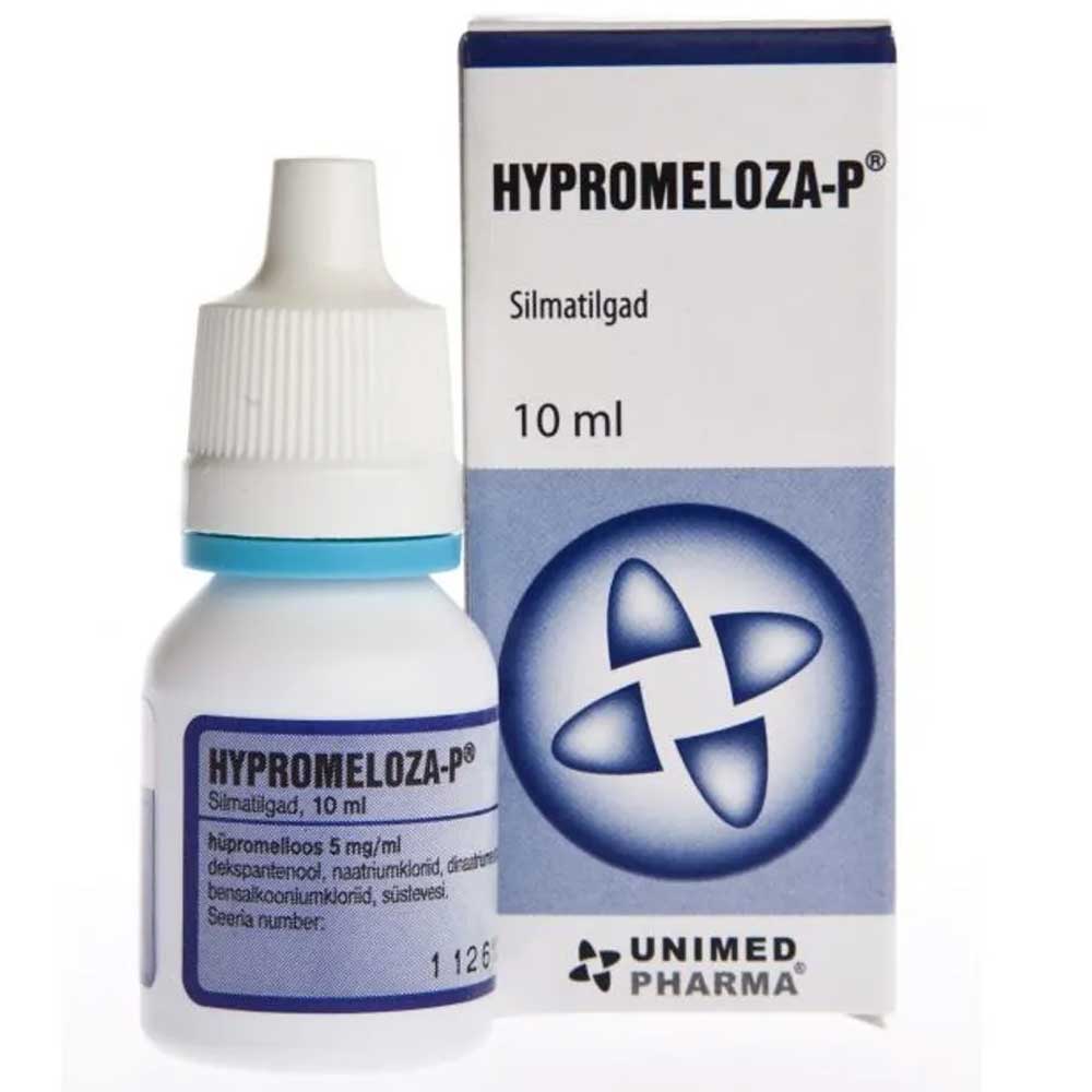 Picaturi oftalmice Hypromeloza-P, 10ml, Unimed Pharma