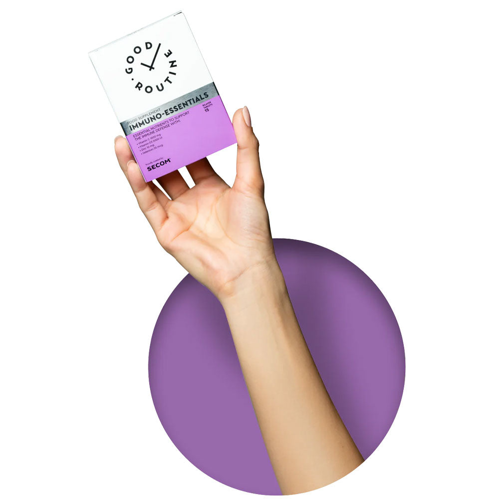 Immuno-Essentials Good Routine, 15 Comprimate Dublu-strat, Secom