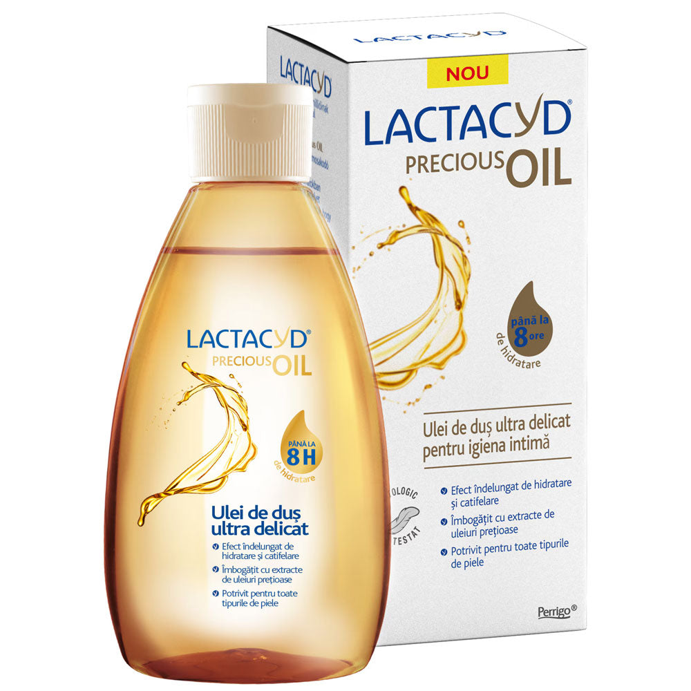 Ulei de dus pentru igiena intima Lactacyd Precious Oil, 200 ml, Perrigo
