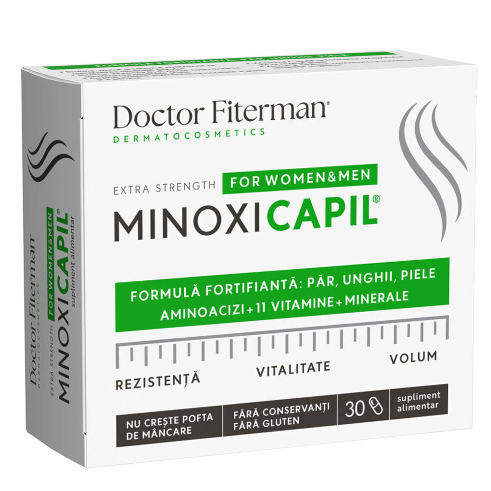 Minoxicapil, 30 capsule, Doctor Fiterman