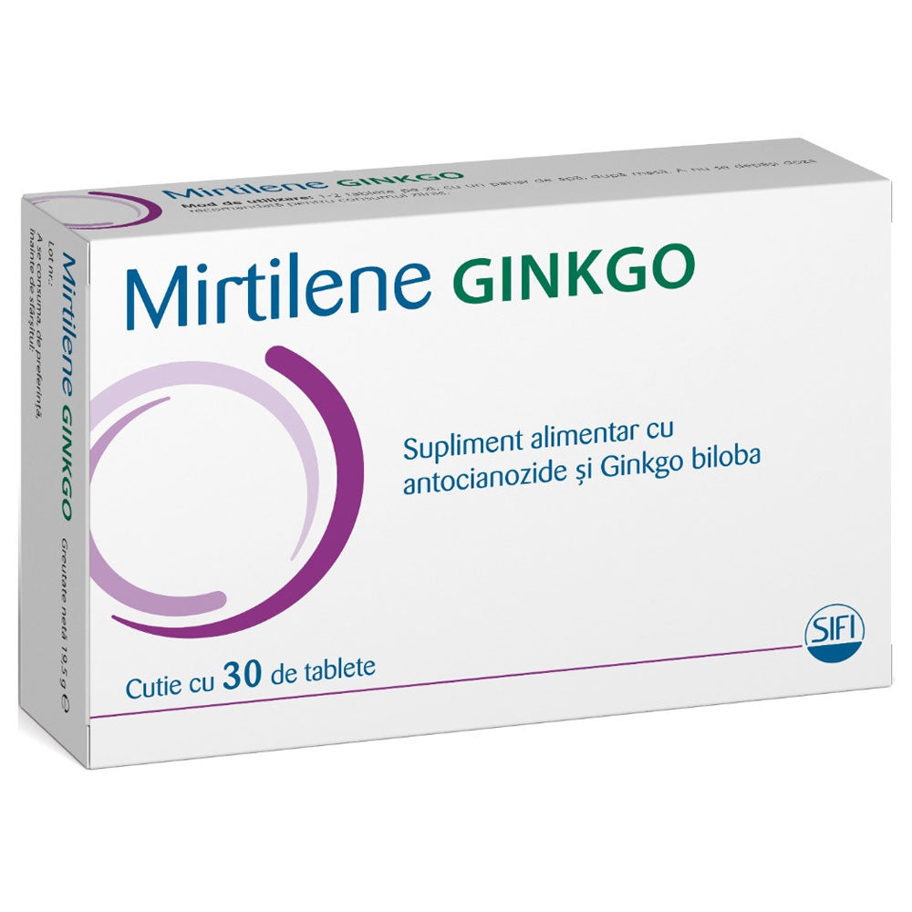 Mirtilene Ginko, 30 Tablete, Sifi