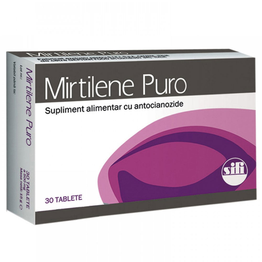 Mirtilene Puro, 30 Tablete, Sifi