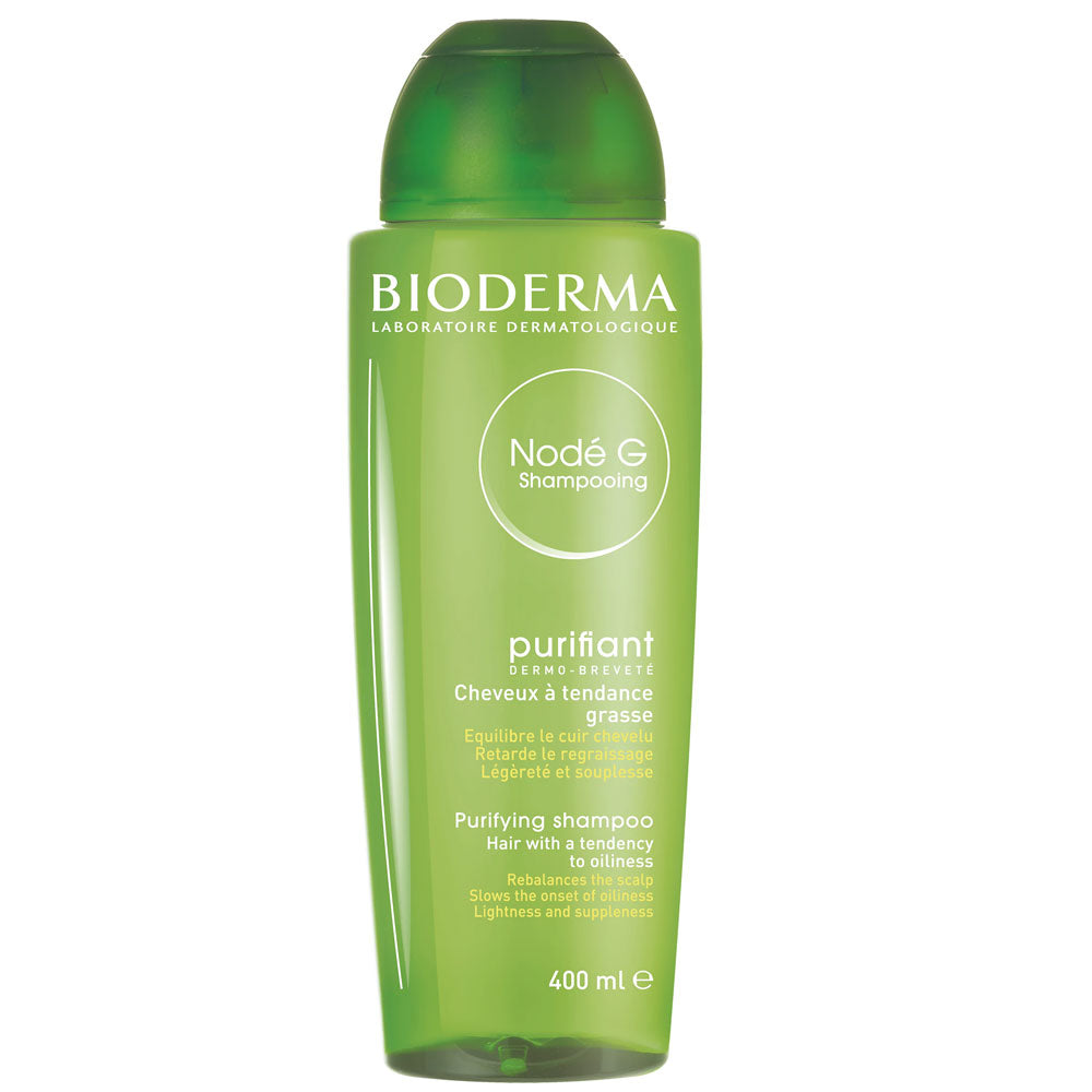 Sampon purifiant pentru par gras Node G, 400ml, Bioderma