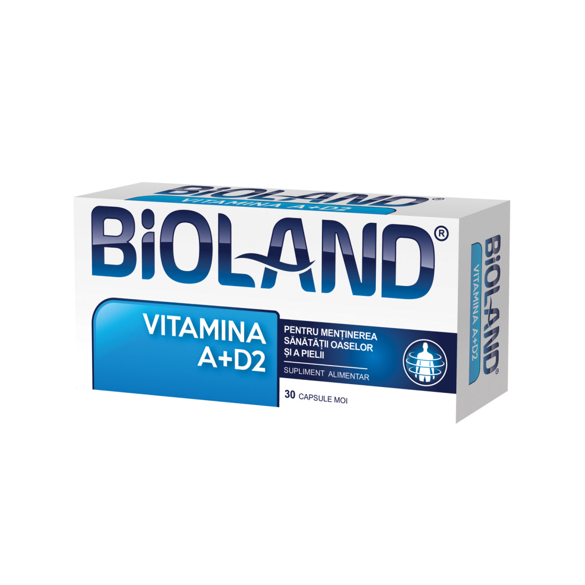 Vitamina A+D2 Bioland, 30 capsule, Biofarm