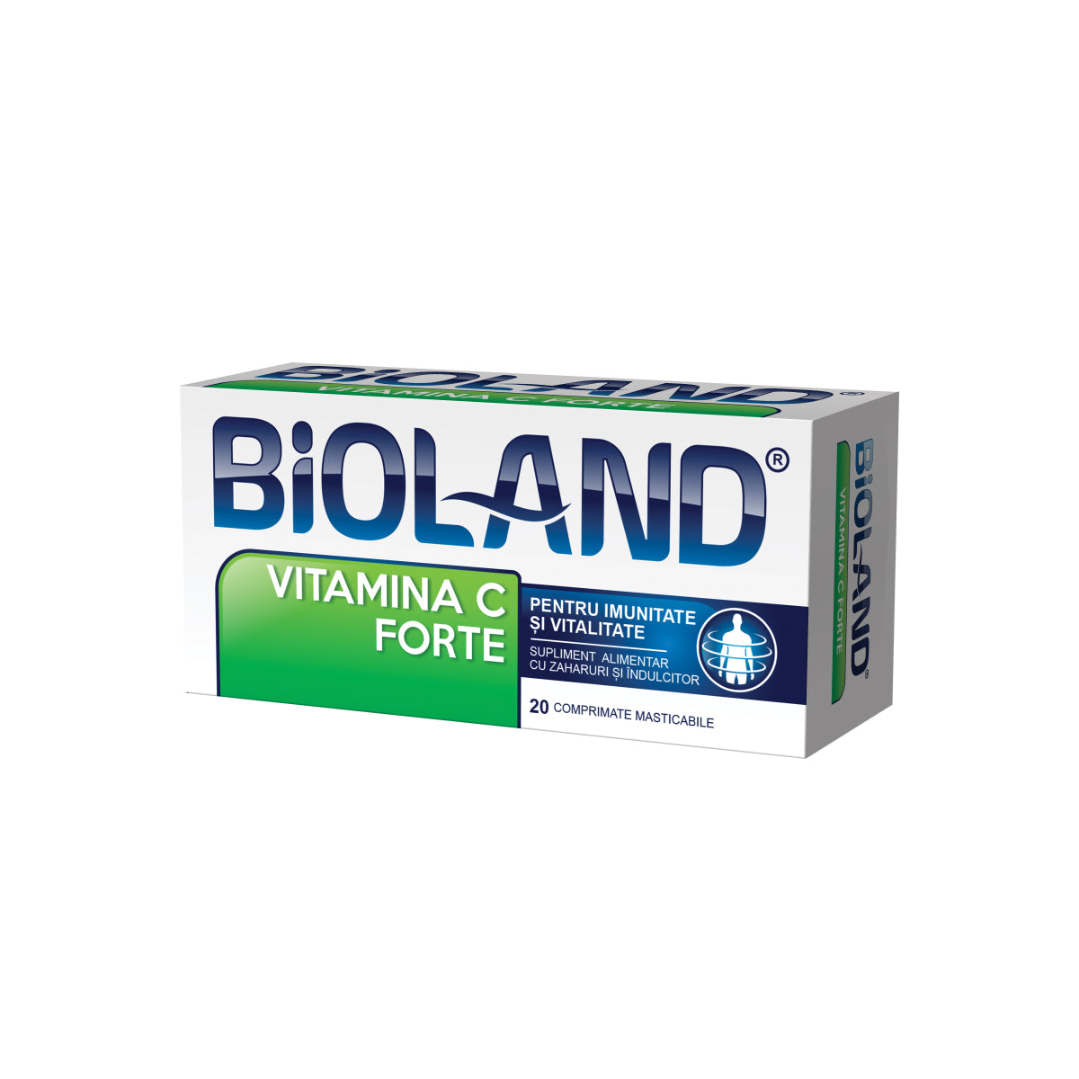 Vitamina C Forte 500 mg Bioland, 20 comprimate, Biofarm