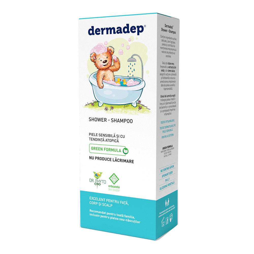 Sampon si gel de dus Dermadep, 250 ml, Dr. Phyto