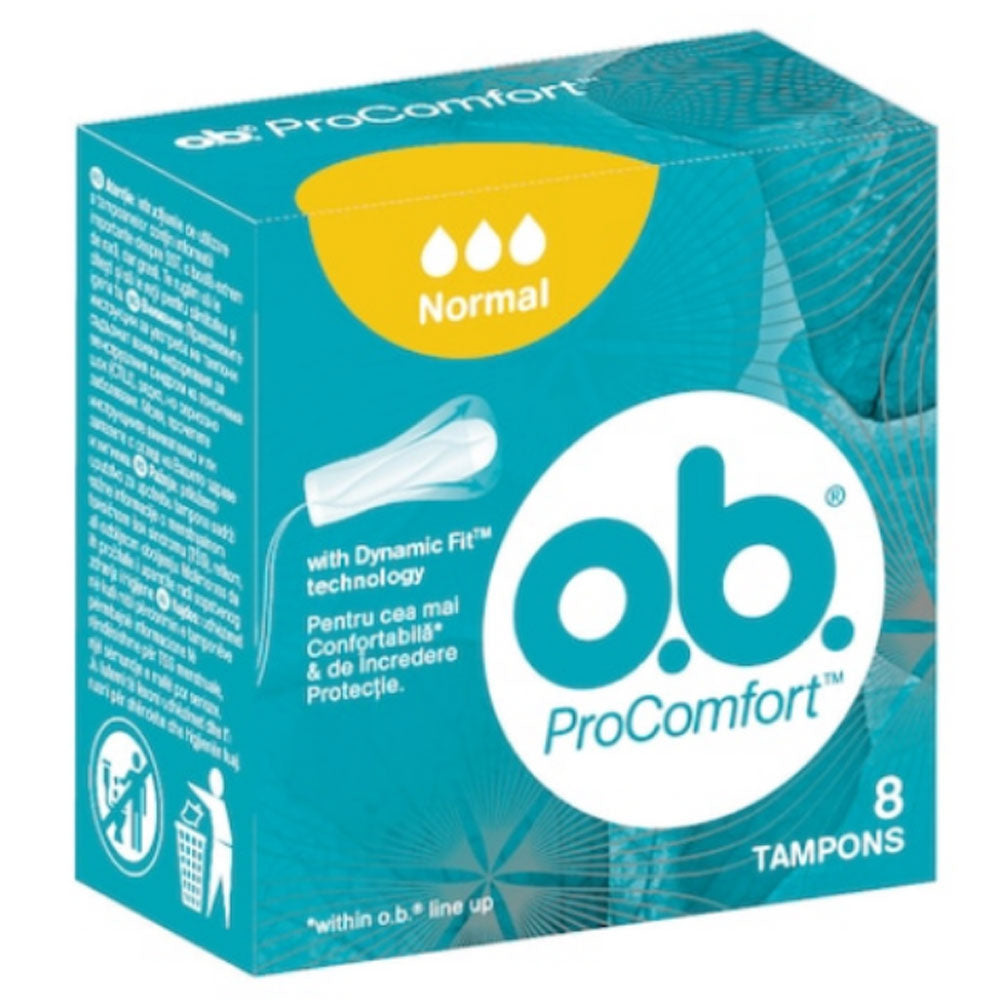 Tampoane OB ProComfort Normal, 8 Bucati