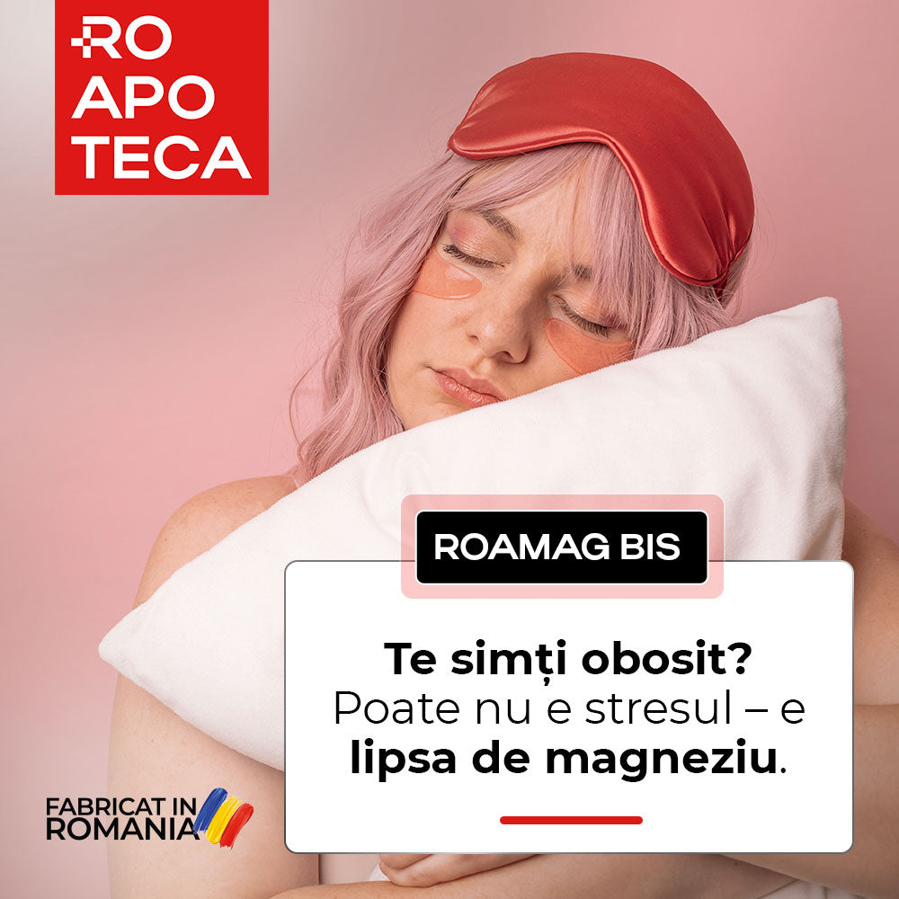 ROAMAG BIS – Magneziu bisglicinat cu absorbtie superioara pentru echilibru, relaxare si vitalitate musculara