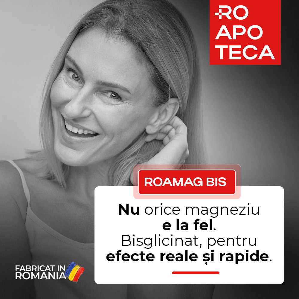 ROAMAG BIS – Magneziu bisglicinat cu absorbtie superioara pentru echilibru, relaxare si vitalitate musculara