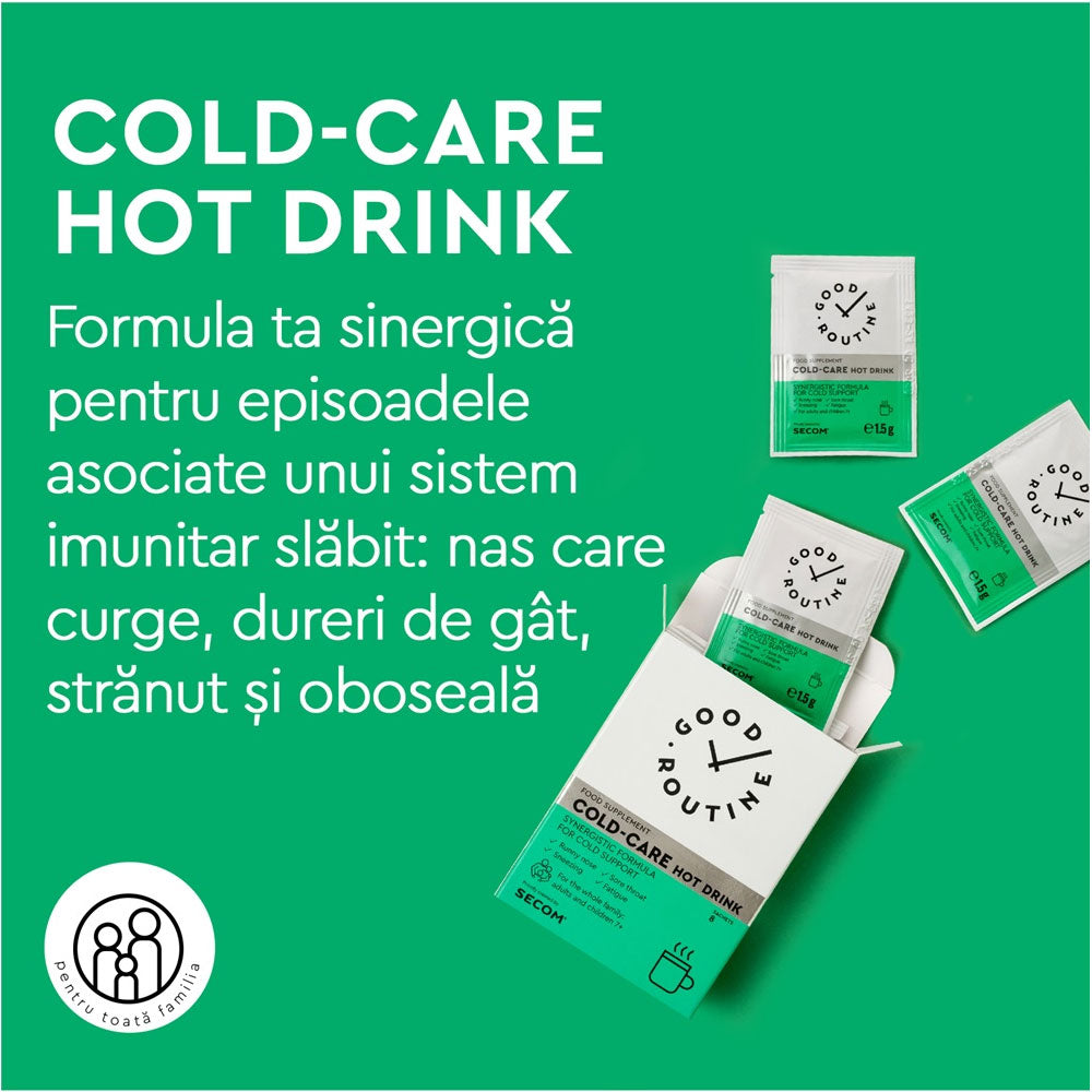 Cold-Care Hot Drink, 8 Plicuri, Good Routine