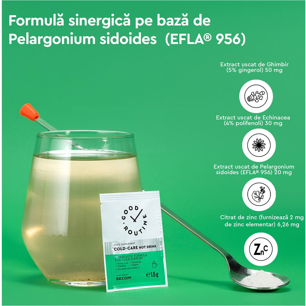 Cold-Care Hot Drink, 8 Plicuri, Good Routine