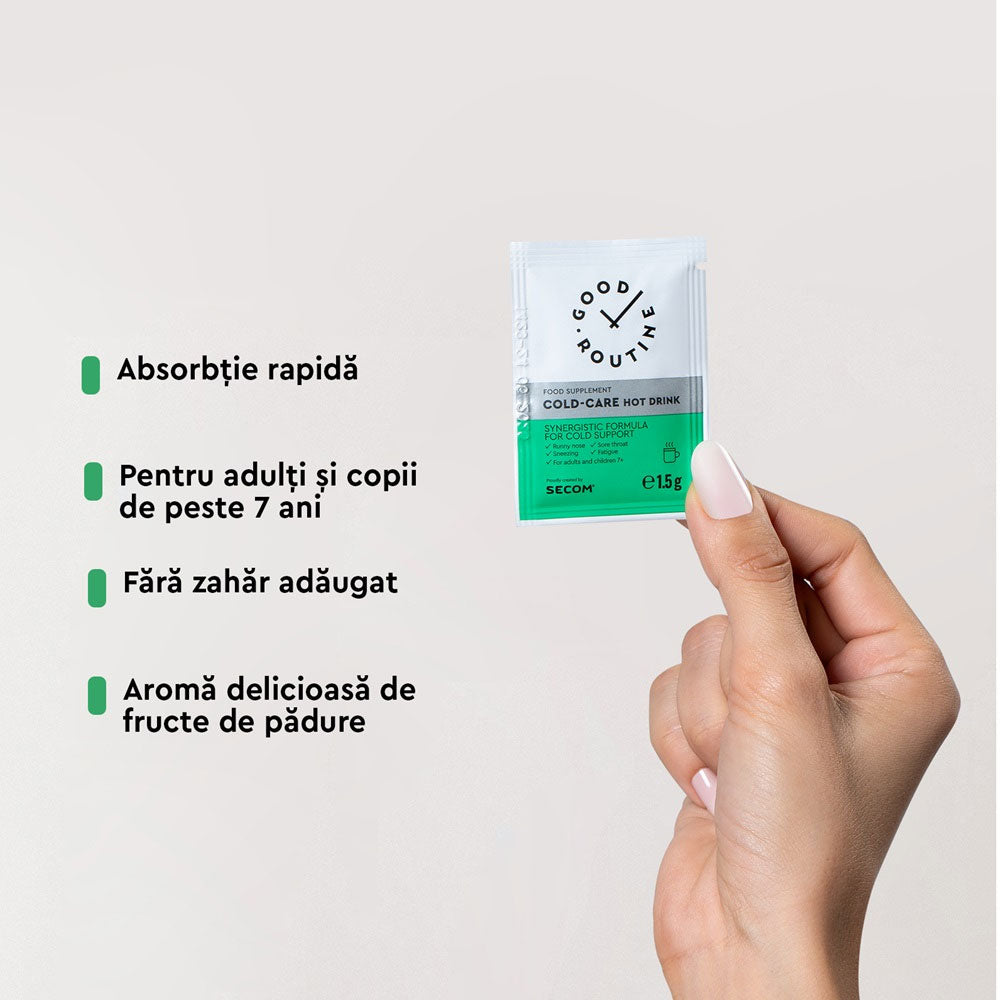 Cold-Care Hot Drink, 8 Plicuri, Good Routine
