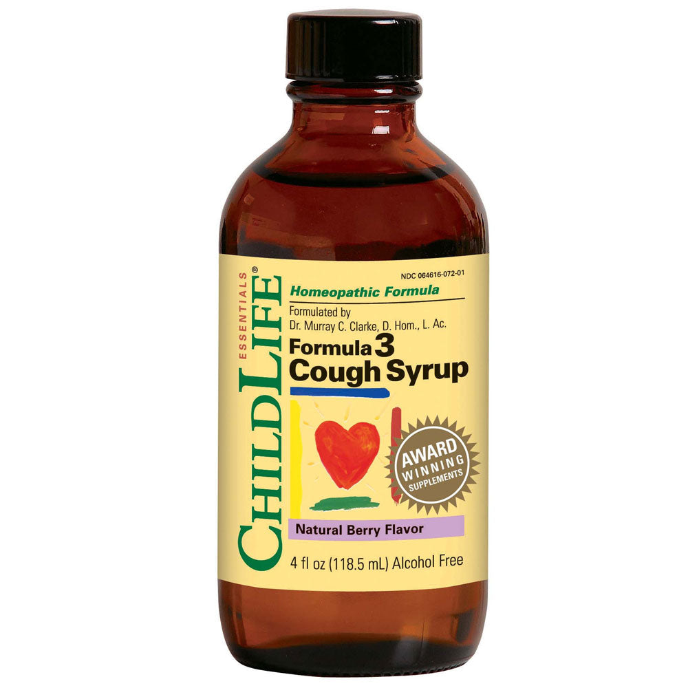 Sirop Formula 3 Cough Childlife Essentials, 118.5ml, Secom