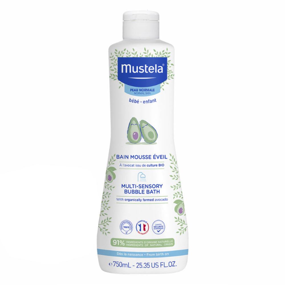 Spuma de baie multi-senzoriala, 750 ml, Mustela