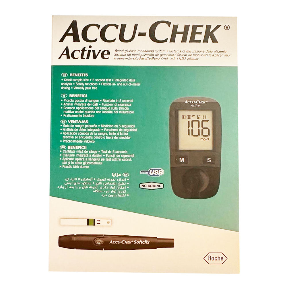Test de glicemie Accu-Chek Active Kit, Roche