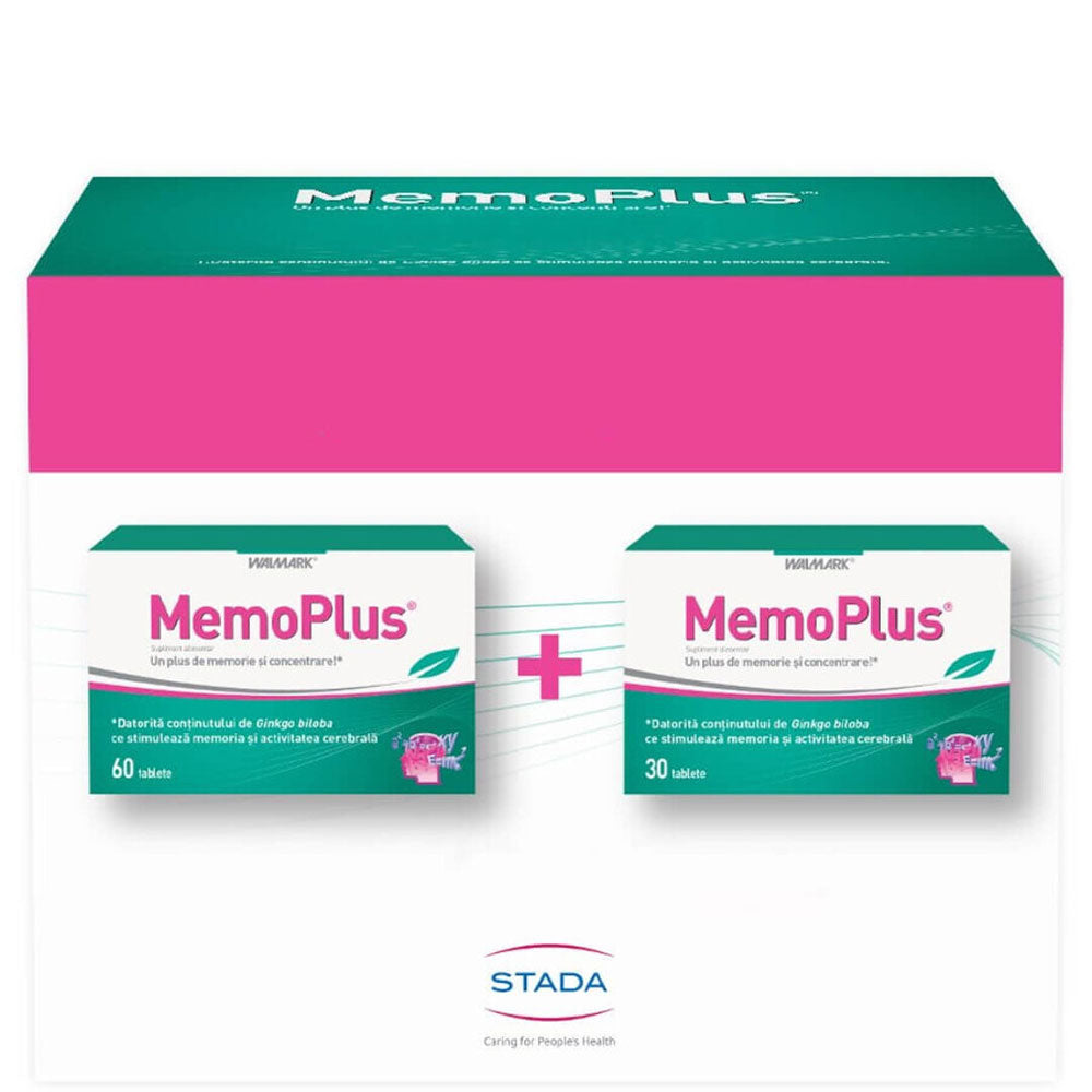 Memoplus, 60 Capsule + Memoplus, 30 Capsule, Walmark