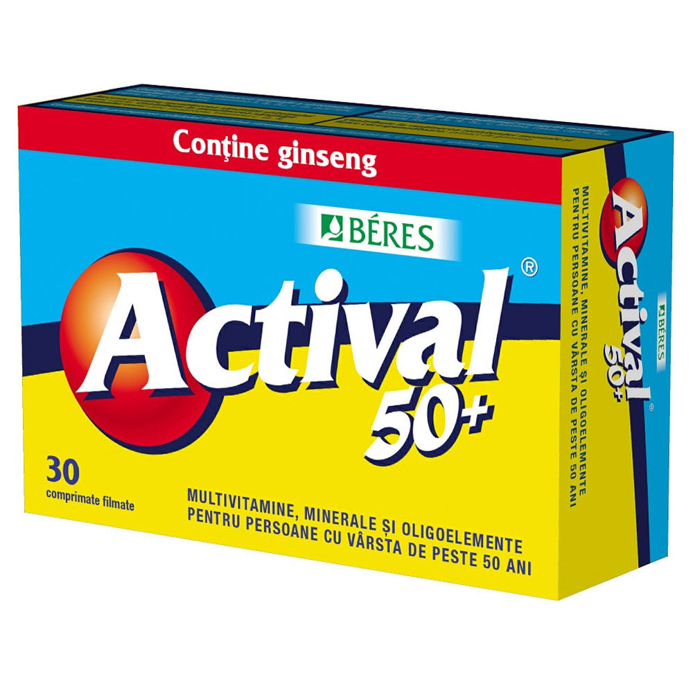 Beres Actival 50+, 30 Capsule, Beres Pharmaceuticals