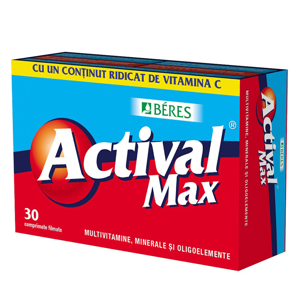 Actival Max, 30 Comprimate, Beres Pharmaceuticals