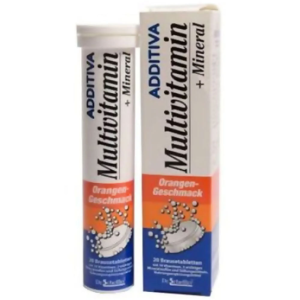 Multivitamine si minerale Additiva, 20 Comprimate Efervescente, Dr. Scheffler