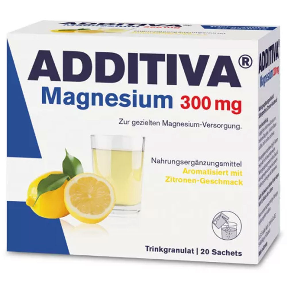 Magneziu 300mg Additiva, 20 plicuri, Dr. Scheffler