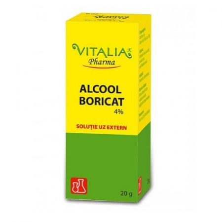 Alcool Boricat 4%, 20G
