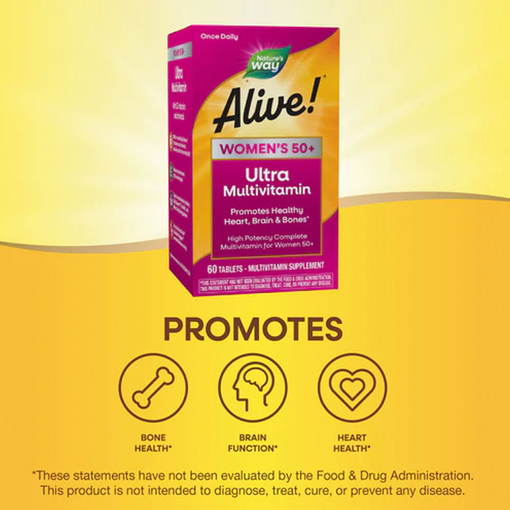 Alive Women 50+ Ultra Nature's Way, 30 Tablete, Secom