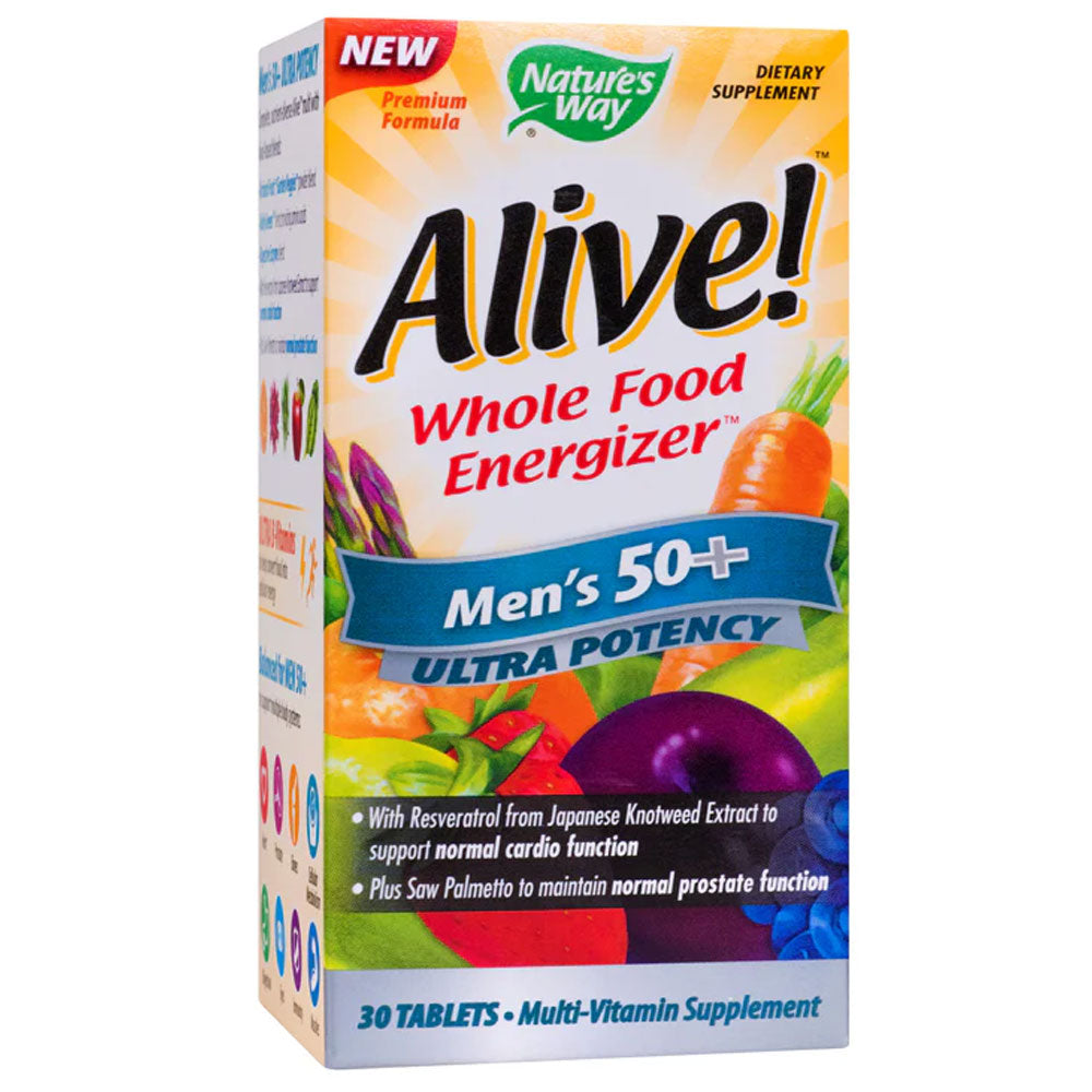 Alive Once Daily Mens 50+ Ultra Potency Nature's Way, 30 Tablete, Secom