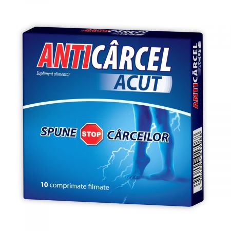 Zdrovit Anticarcel Acut, 10 Capsule