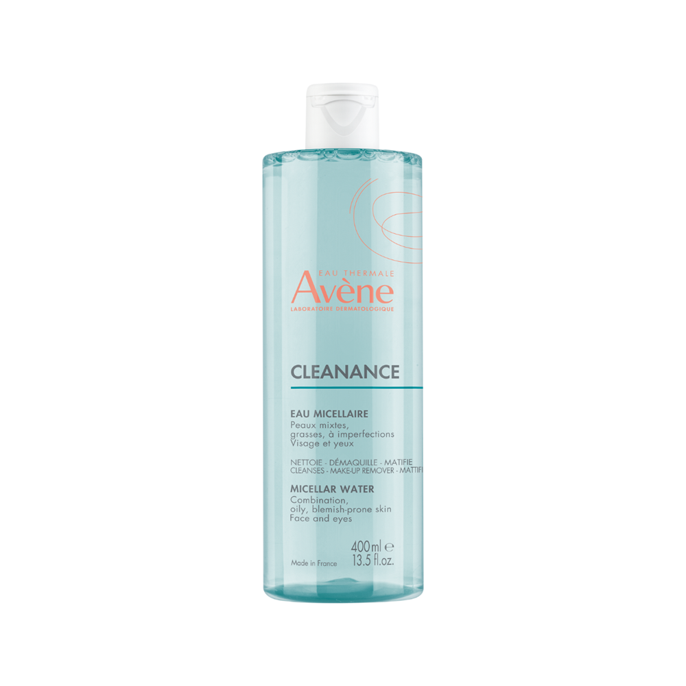 Apa micelara pentru ten gras cu tendinta acneica Cleanance, 400ml, Avene