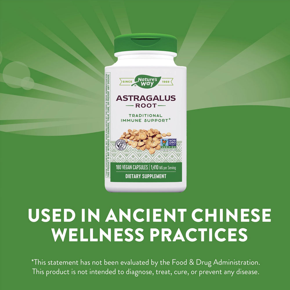 Astragalus Nature's Way, 100 Capsule, Secom
