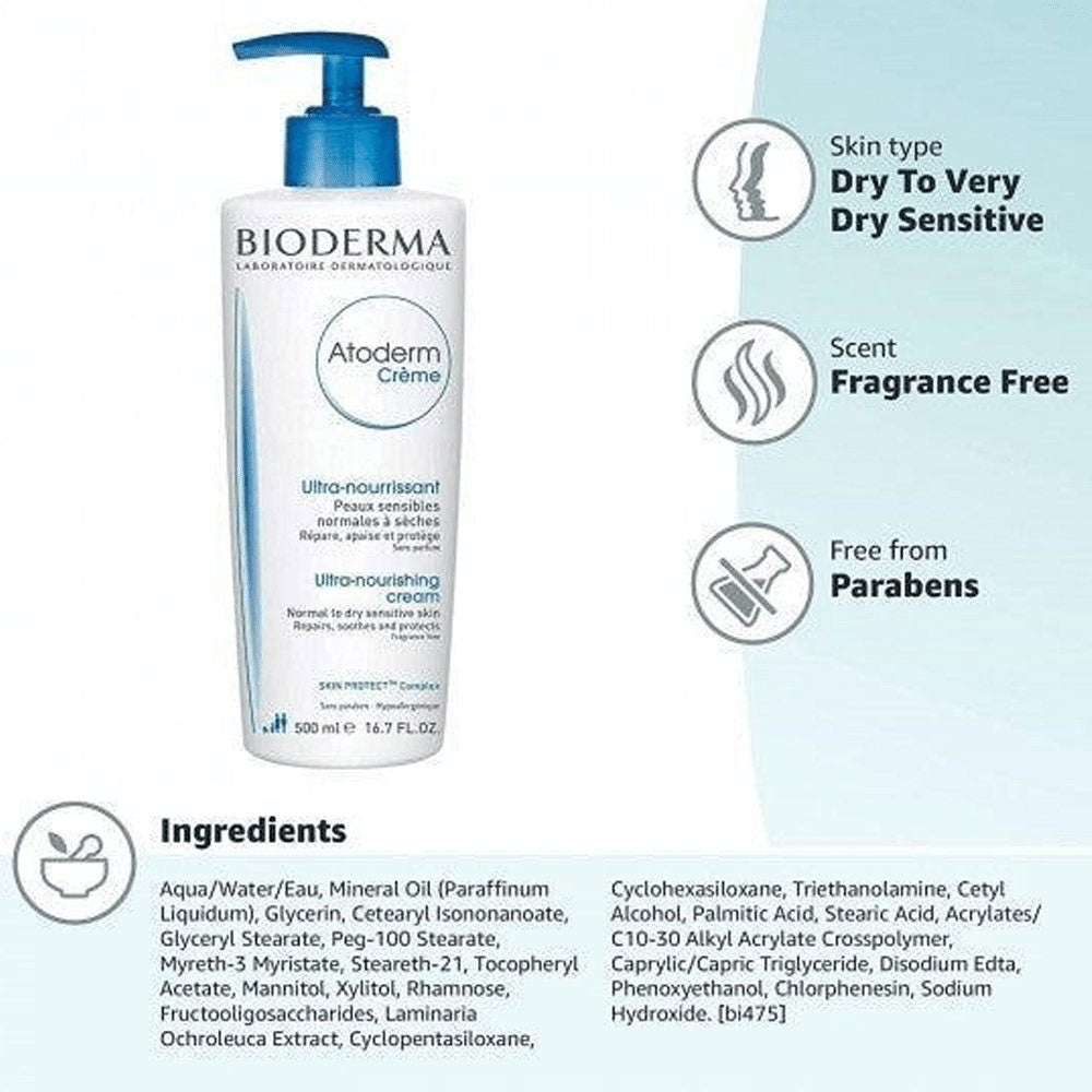 Crema Atoderm Ultra, 200ml, Bioderma