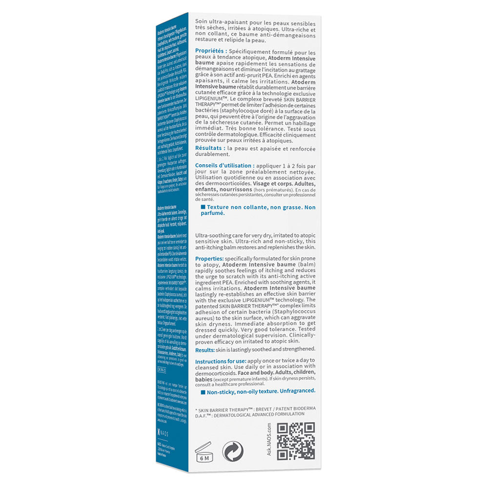 Balsam Restructurant pentru Pielea Atopica Atoderm Intensive, 75ml, Bioderma