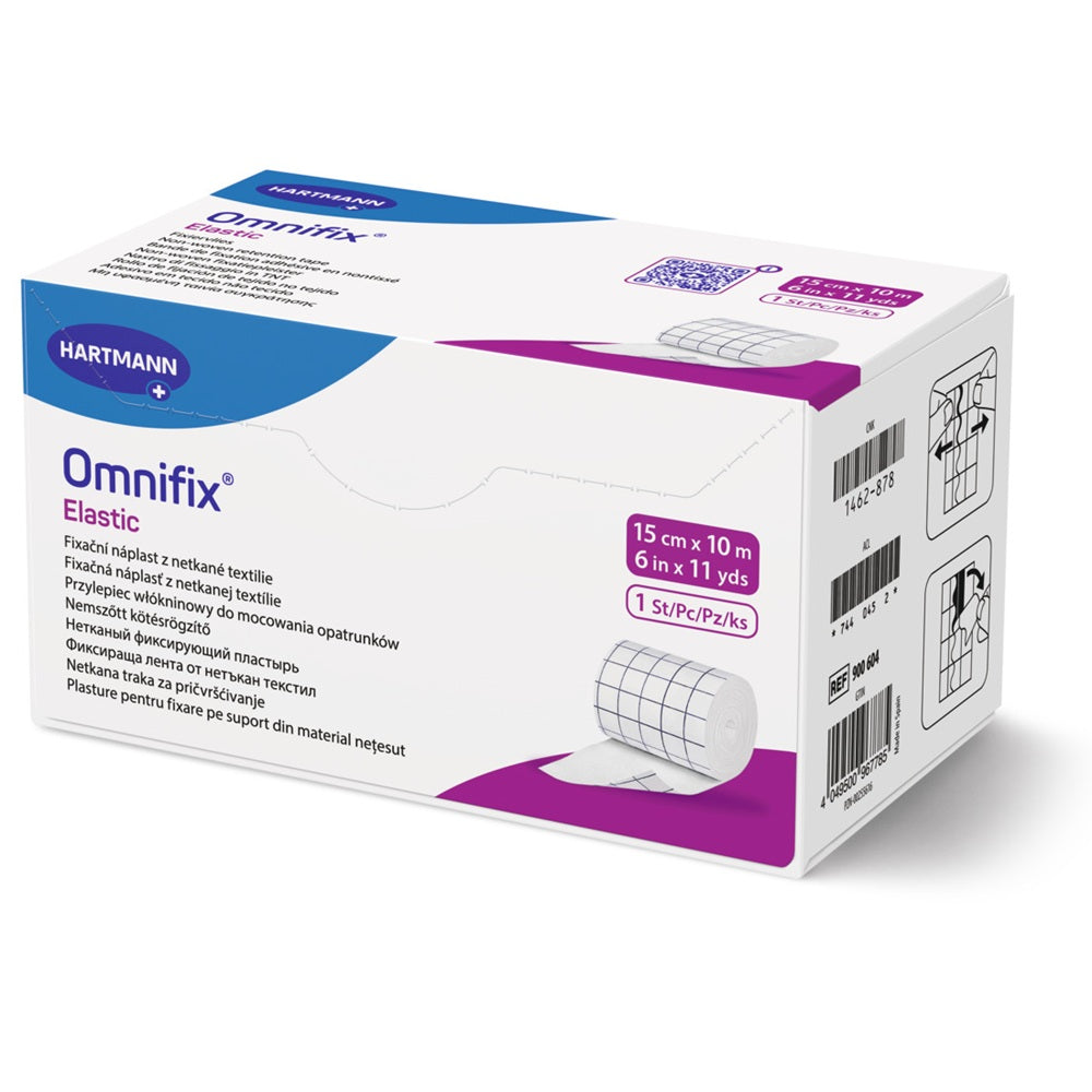 Banda adeziva Omnifix Elastic, 15cm x 10m, Hartmann
